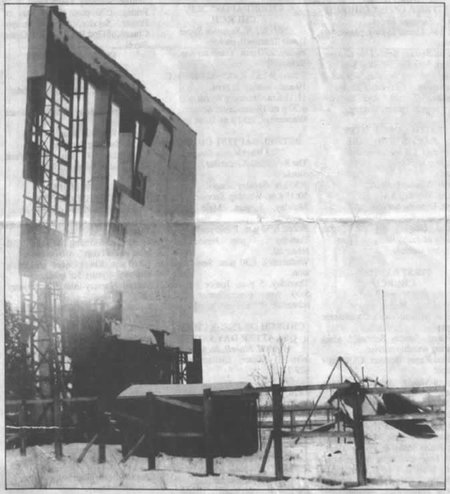 Albion Drive-In Theatre - Old News Photo On Closing From Harry Mohney And Curt Peterson